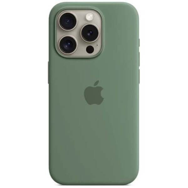 Чохол Apple iPhone 15 Pro Silicone Case with MagSafe Cypress (MT1J3)