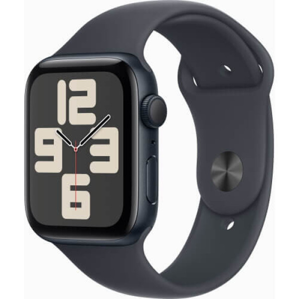 Apple Watch SE 2 2024 GPS 44mm Midnight Aluminium with Midnight Sport Band S/M (MXEJ3)