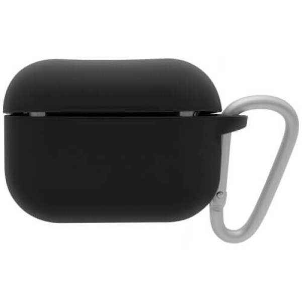 Чохол Blueo Liquid Silicone Case для Apple AirPods Pro with Carbine Black