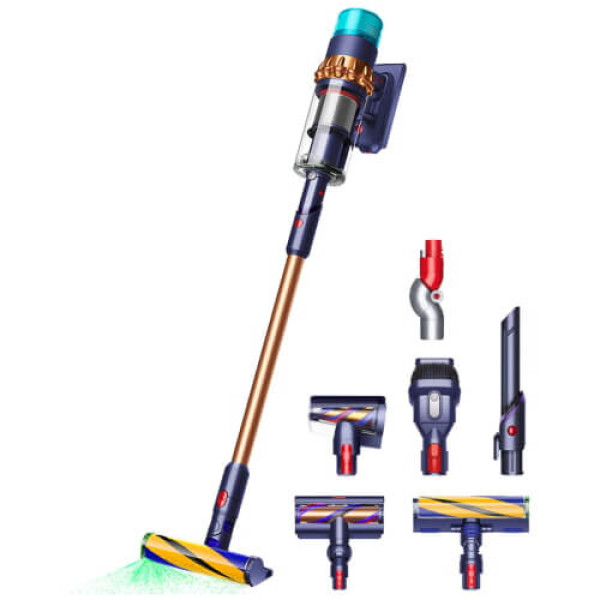 Вертикальний пилосос Dyson Gen5detect Absolute Midnight Blue/Copper (447002-01) (1 рік гарантії)