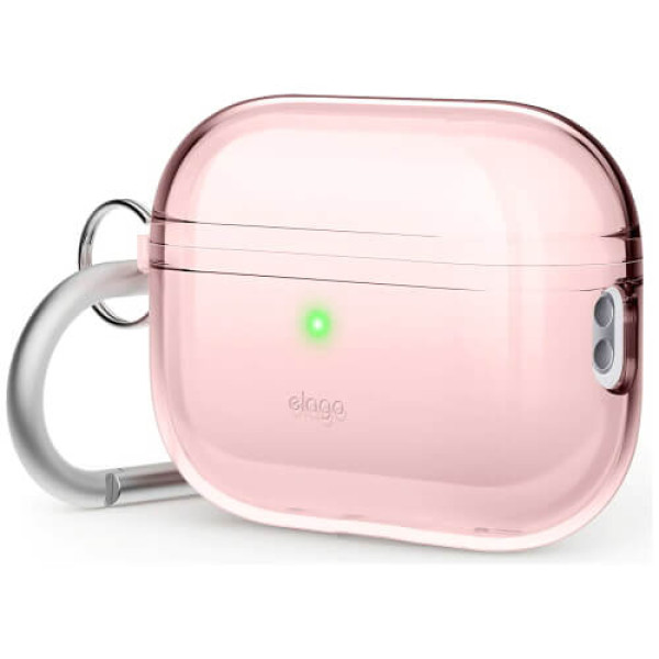 Чохол Elago Clear Hang Case Lovely Pink для Airpods Pro 2nd Gen (EAPP2CL-HANG-LPK)