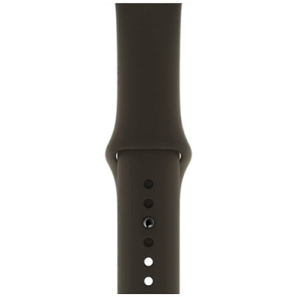Ремінець для Apple Watch 45/49/44/42mm Black Sport Band (MTPL2)
