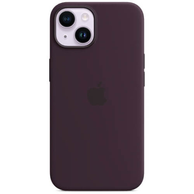 Чохол Apple iPhone 14 Silicone Case with MagSafe Elderberry (MPT03)