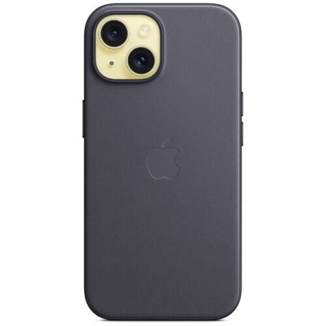 Чохол Apple iPhone 15 Plus FineWoven Case with MagSafe Black (MT423)