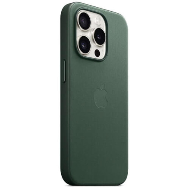 Чохол Apple iPhone 15 Pro Max FineWoven Case with MagSafe Evergreen (MT503)