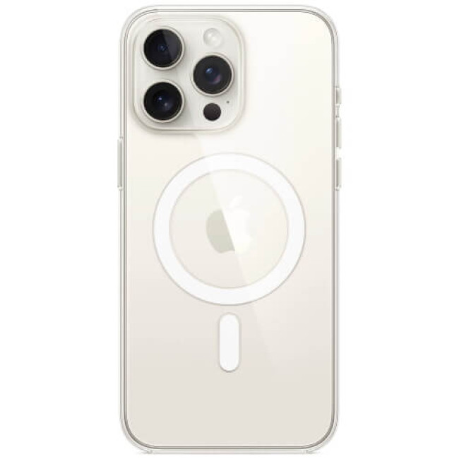 Чохол Apple iPhone 15 Pro Clear Case with MagSafe (MT223)