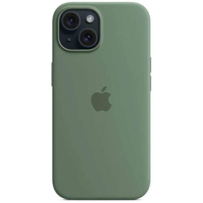 Чохол Apple iPhone 15 Plus Silicone Case with MagSafe Cypress (MT183)