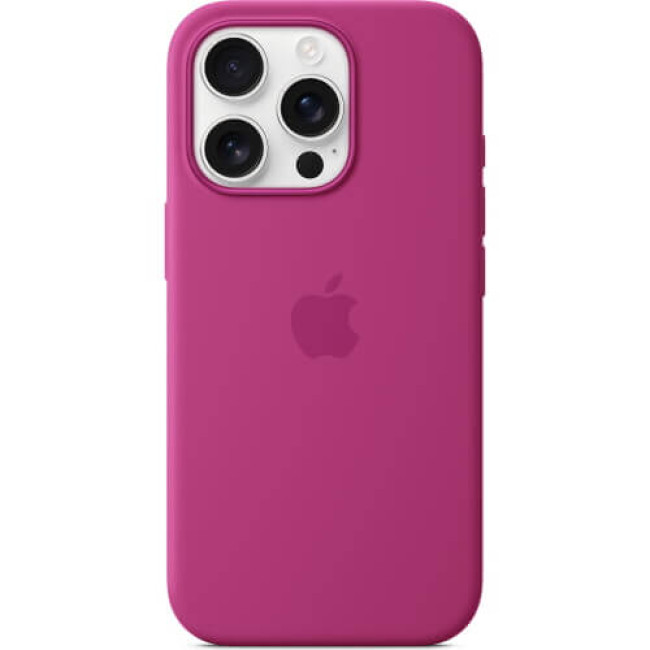 Чохол Apple iPhone 16 Pro Max Silicone Case with MagSafe Fuchsia (MYYX3)