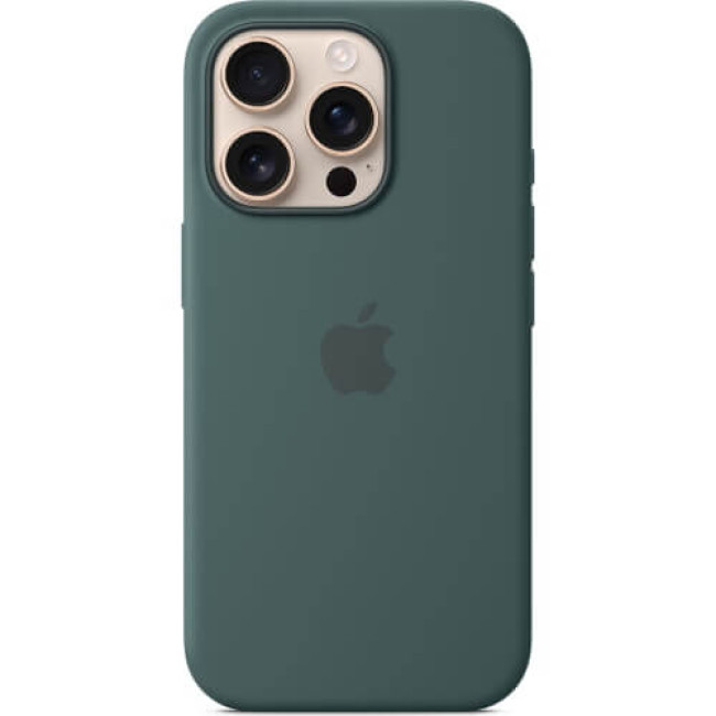Чохол-накладка Apple iPhone 16 Pro Silicone Case with MagSafe Lake Green (MYYR3)