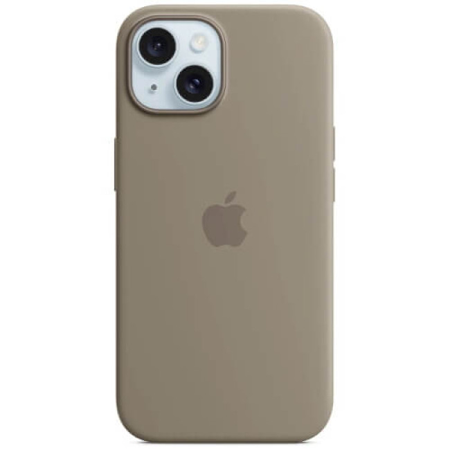 Чохол Apple iPhone 15 Plus Silicone Case with MagSafe Clay (MT133)