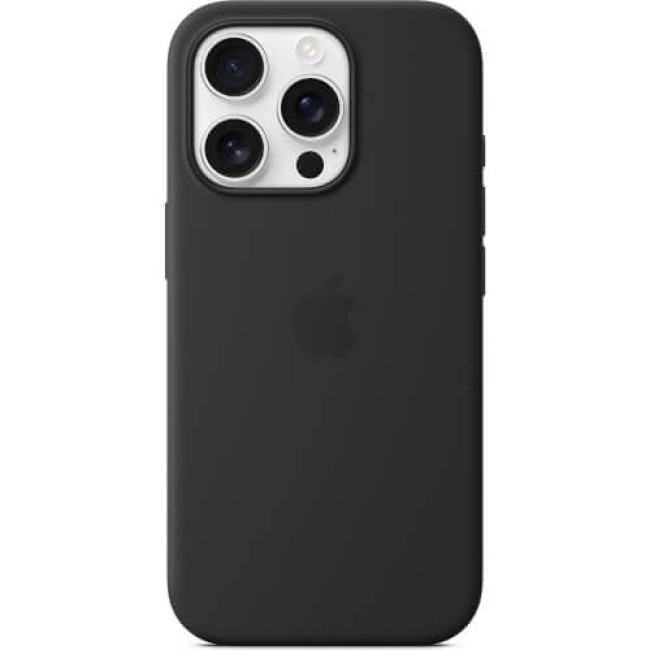 Чохол Apple iPhone 16 Pro Max Silicone Case with MagSafe Black (MYYT3)