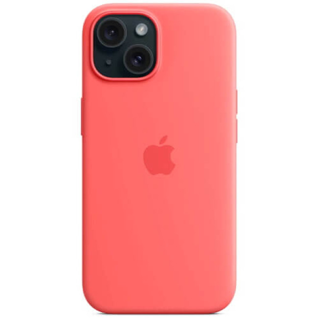 Чохол Apple iPhone 15 Plus Silicone Case with MagSafe Guava (MT163)