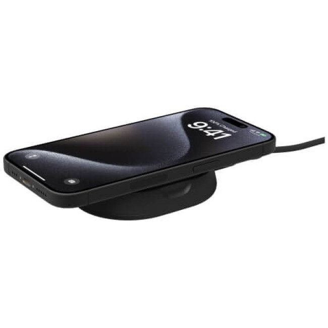 Бездротове ЗУ Belkin BoostCharge Pro Magnetic Qi2 15W Black (WIA008VFBK)