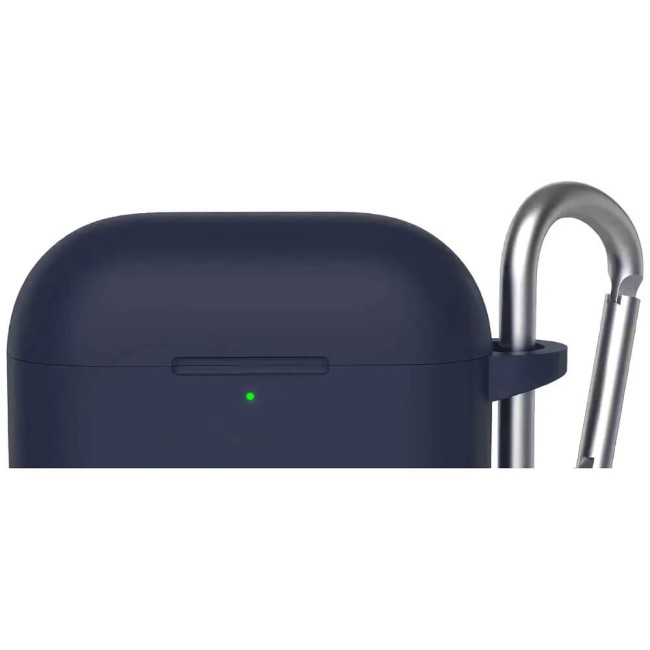 Чохол Blueo для AirPods 4 [B44] Liquid Silicone Series (Deep Blue)