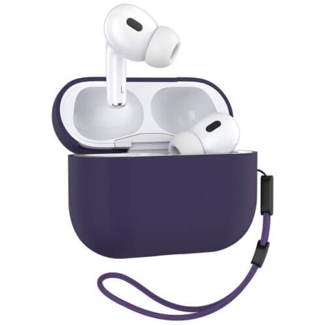 Чохол Blueo Liquid Silicone Case Airpods Pro 2 Purple (P010PRPL)