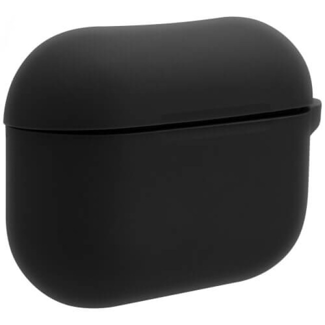 Чохол Blueo Liquid Silicone Case для Apple AirPods Pro with Carbine Black