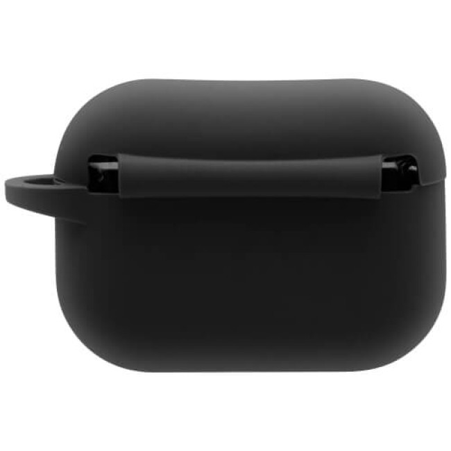 Чохол Blueo Liquid Silicone Case для Apple AirPods Pro with Carbine Black