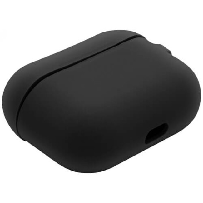 Чохол Blueo Liquid Silicone Case для Apple AirPods Pro with Carbine Black