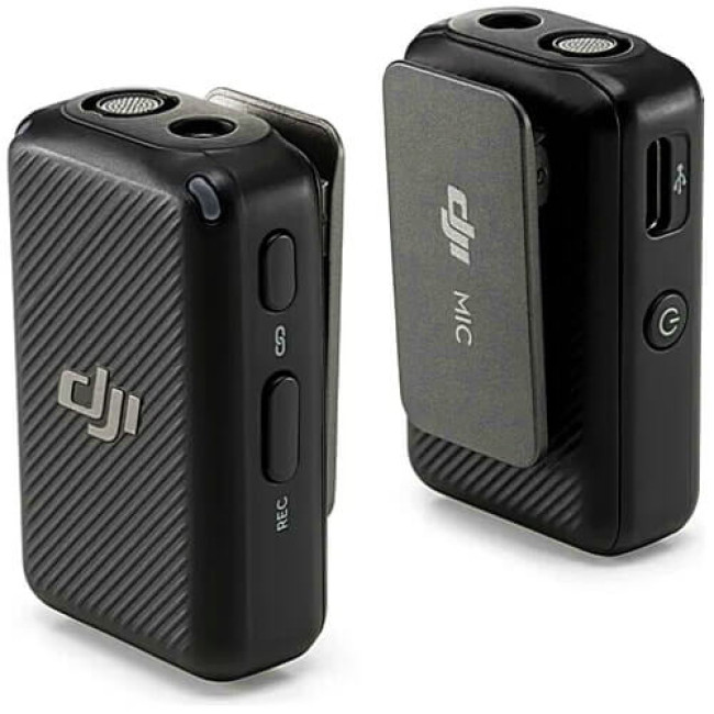 Мікрофонна радіосистема DJI Mic 2 (2 TX + 1 RX) (6941565971364)