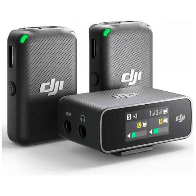 Мікрофонна радіосистема DJI Mic (CP.RN.00000198.01) (1 рік гарантії)