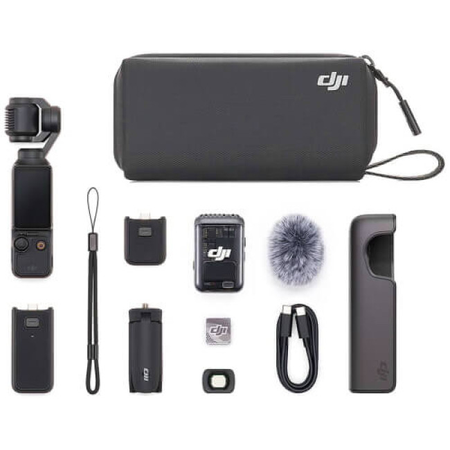 Екшн-камера DJI Osmo Pocket 3 Creator Combo (CP.OS.00000302.01) (1 рік гарантії)