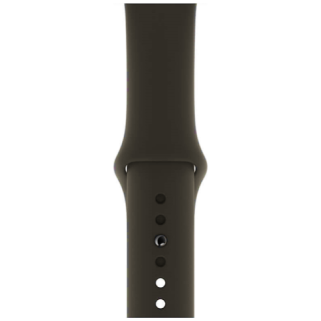 Ремінець для Apple Watch 45/49/44/42mm Black Sport Band (MTPL2)