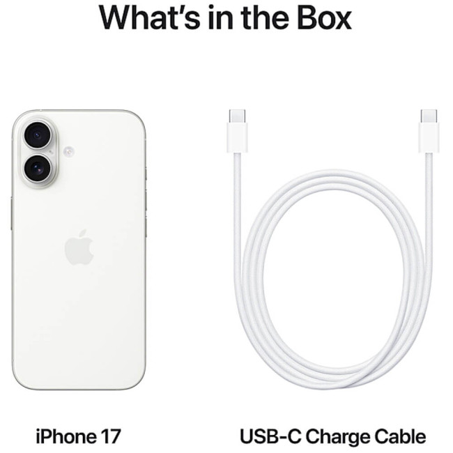 iPhone 17 256Gb White (MG6K4)