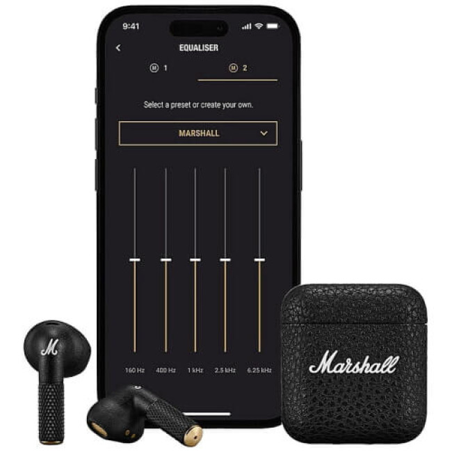 Навушники Marshall Minor IV Black (1006653)