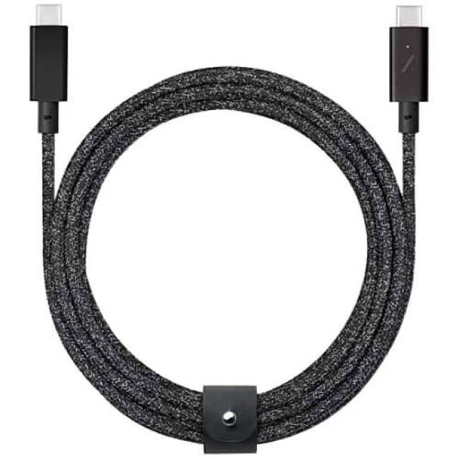 Кабель Native Union Belt Cable USB-C/USB-C Pro 240W Cosmos Black (2.4 m) (BELT-PRO2-COS-NP)