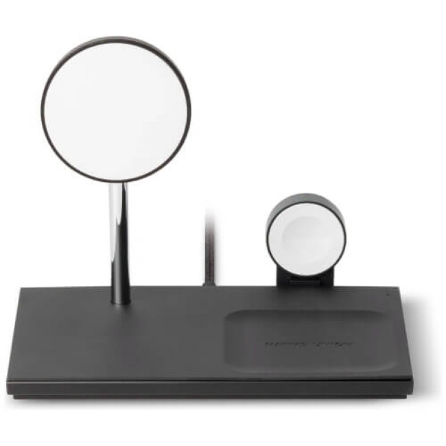 Бездротове ЗУ Native Union Snap 3-in-1 Magnetic Wireless Charger Black (SNAP-3IN1-BLK-EU)