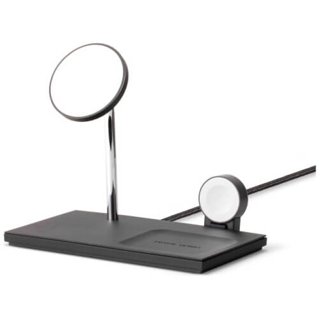 Бездротове ЗУ Native Union Snap 3-in-1 Magnetic Wireless Charger Black (SNAP-3IN1-BLK-EU)