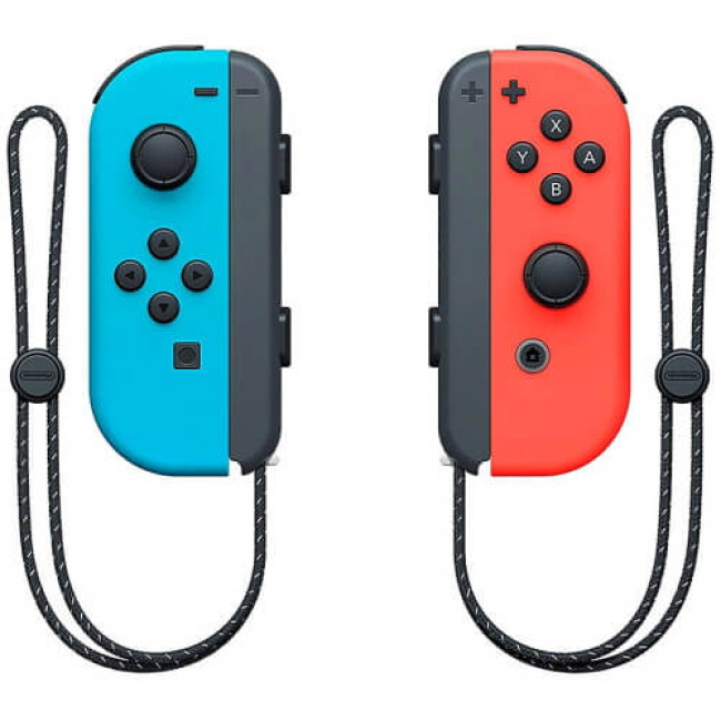 Ігрова приставка Nintendo Switch OLED with Neon Blue та Neon Red Joy-Con (1 рік гарантії)