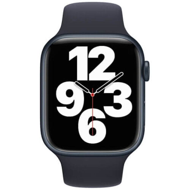 Ремінець Apple Watch 45/44/42mm Midnight Sport Band Regular (MKUQ3/3J606)