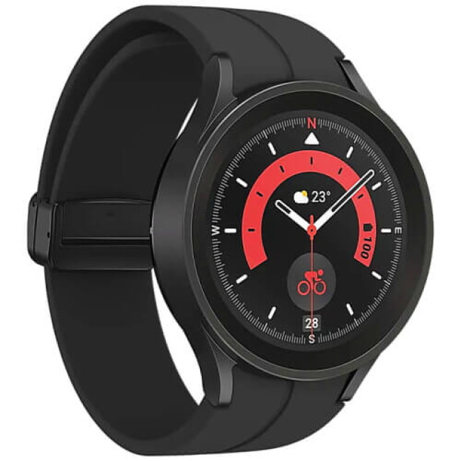 Смарт-годинник Samsung Galaxy Watch 5 Pro 45mm Black Titanium (SM-R920NZKA)