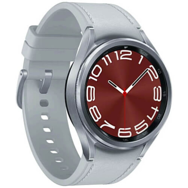Смарт-годинник Samsung Galaxy Watch6 Classic 43mm eSIM Silver (SM-R955FZSA)
