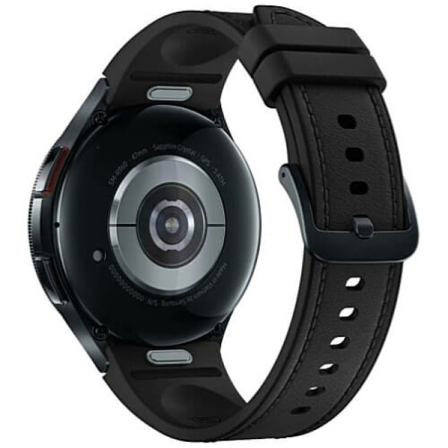 Смарт-годинник Samsung Galaxy Watch6 Classic 47mm eSIM Black (SM-R965FZKA)