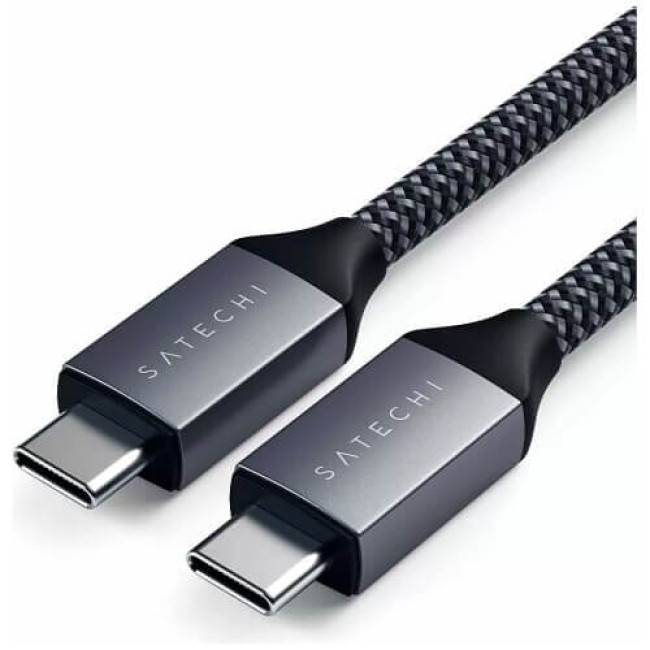 Кабель Satechi USB-C/USB-C Cable 100W Space Gray 2 m (ST-TCC2MM)