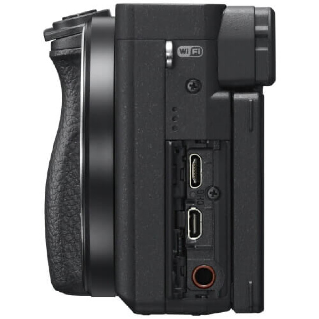 Бездзеркальний фотоапарат Sony Alpha A6400 kit (16-50mm) Black (ILCE6400LB.CEC)