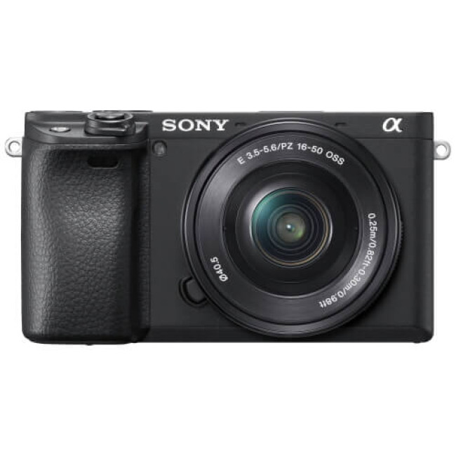 Бездзеркальний фотоапарат Sony Alpha A6400 kit (16-50mm) Black (ILCE6400LB.CEC)