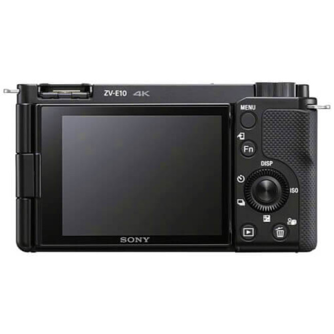 Бездзеркальний фотоапарат Sony ZV-E10 kit (16-50mm) Black (ILCZVE10LB.CEC)
