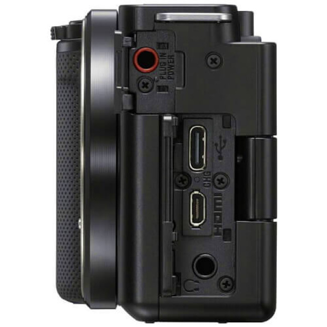 Бездзеркальний фотоапарат Sony ZV-E10 kit (16-50mm) Black (ILCZVE10LB.CEC)