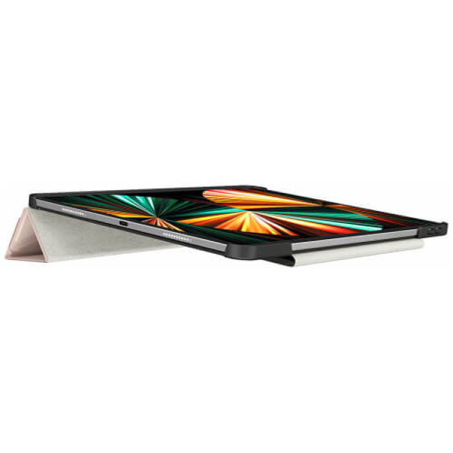 Чохол Switcheasy Origami для iPad Pro 12.9'' (2022-18)/iPad Air 13'' (2024) Pink Sand (GS-109-176-223-182)