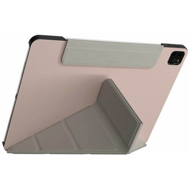Чохол Switcheasy Origami для iPad Pro 12.9'' (2022-18)/iPad Air 13'' (2024) Pink Sand (GS-109-176-223-182)