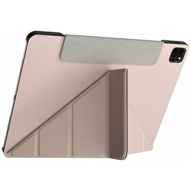 Чохол Switcheasy Origami для iPad Pro 12.9'' (2022-18)/iPad Air 13'' (2024) Pink Sand (GS-109-176-223-182)