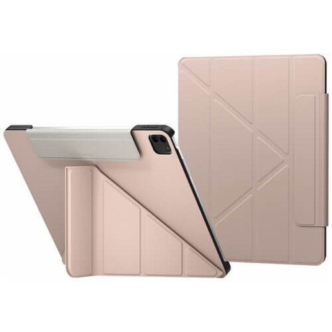 Чохол Switcheasy Origami для iPad Pro 12.9'' (2022-18)/iPad Air 13'' (2024) Pink Sand (GS-109-176-223-182)