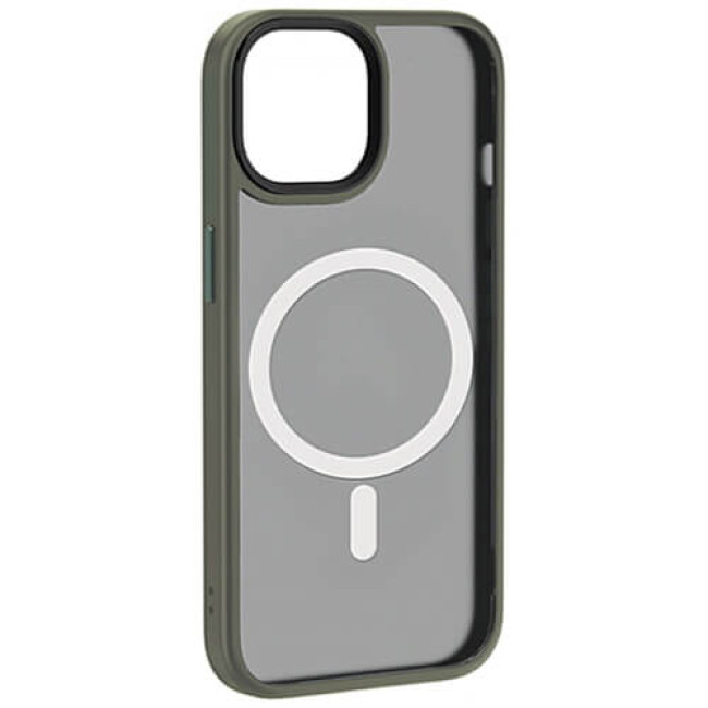 Чохол WiWU FGG-011 Magnetic Colorful Series для iPhone 15 Pro Grey