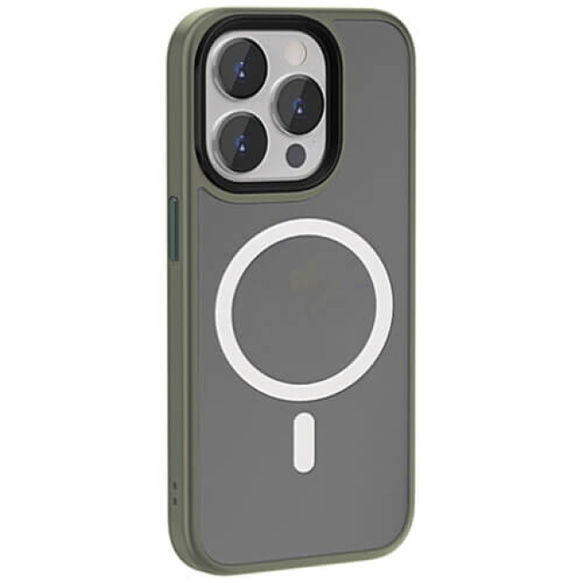 Чохол WIWU FGG-011 Magnetic Colorful Series для iPhone 15 Grey