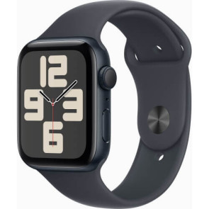 Apple Watch SE 2 2024 GPS 44mm Midnight Aluminium with Midnight Sport Band M/L (MXEK3)