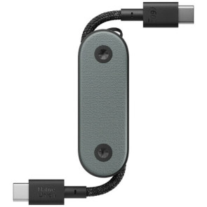 Кабель Native Union Pocket Cable USB-C/USB-C Slate Green (POCK-C-GRN-NP)