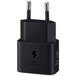 Зарядний пристрій Samsung Type-C 25W Power Adapter Black (w/o cable) (EP-T2510NBE)